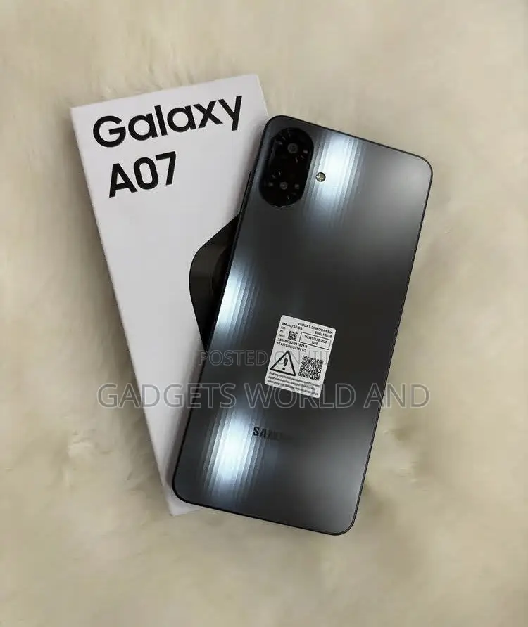 New Samsung Galaxy A07 128 GB Black