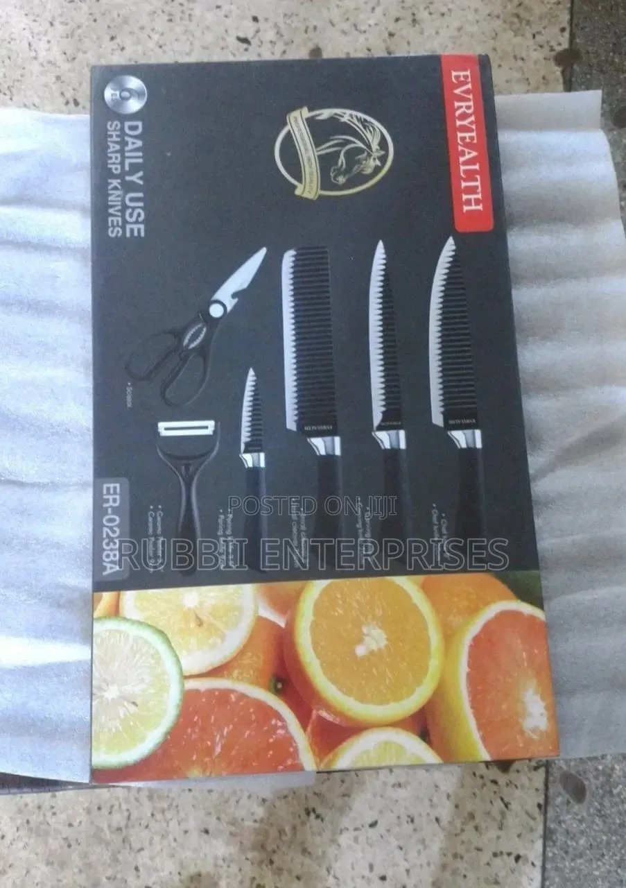 6pc Knife Set