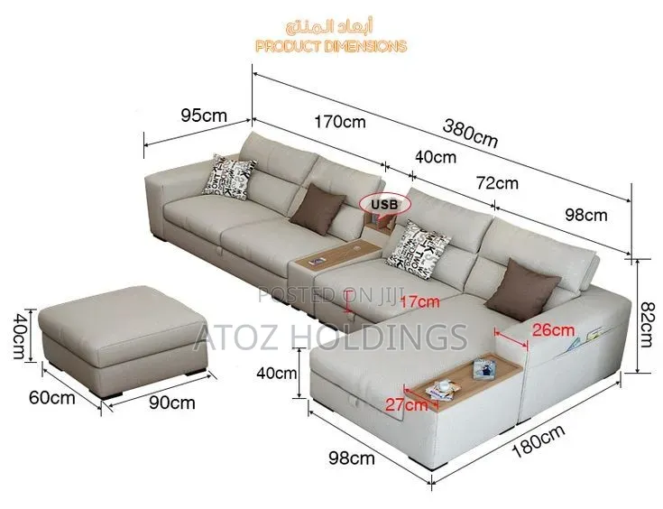 Sofa Sets/Customized L Sofa Sets in Any Colour/Material 1,600,000/-