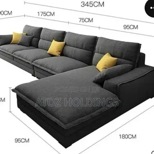 Sofa Sets/Customized L Sofa Sets in Any Colour/Material 1,600,000/-