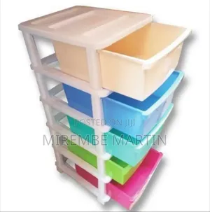 5 Tier Plastic Laundry Basket