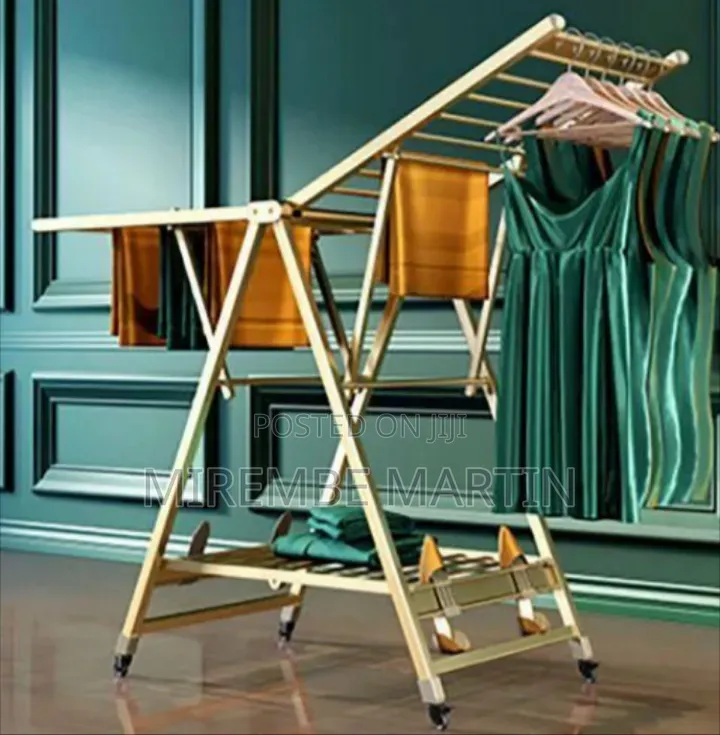 Premium Foldable Wing-Style Laundry Drying Rack -