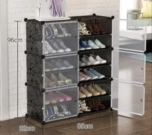 Versatile Modular Shoe Storage Cabinet and Organizer