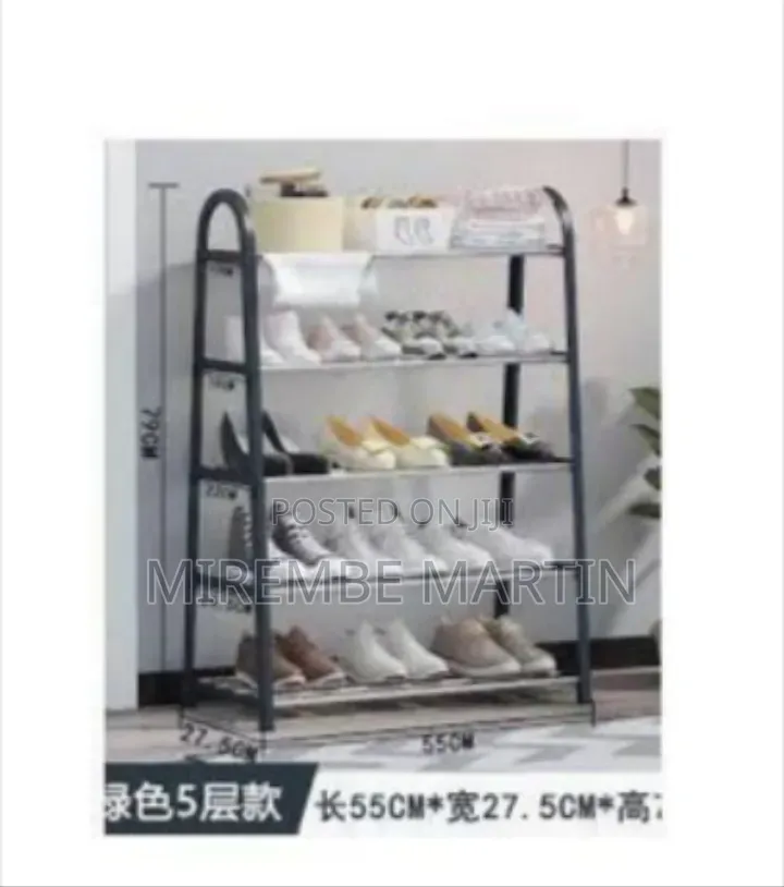 Multi-Tier Vertical Shoe Storage Rack