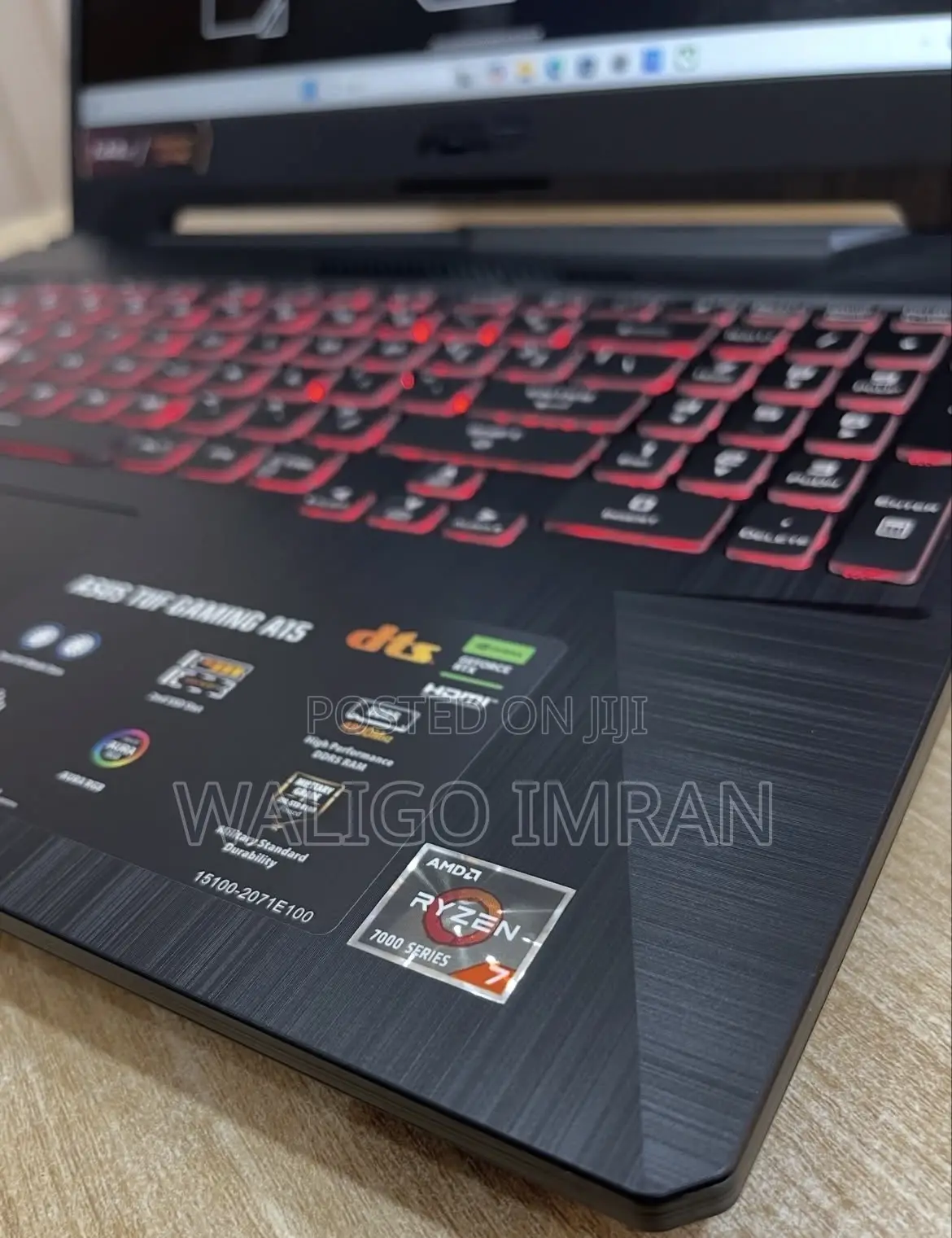 Laptop Asus TUF Gaming A15 16GB AMD Ryzen 7 SSD 512GB
