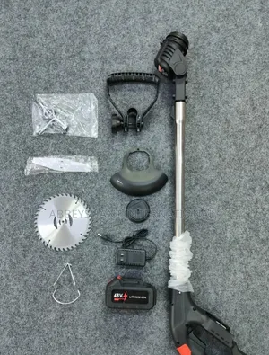 Cordless Electric Grass Trimmer and Brush Cutter Kit