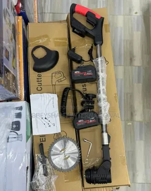 Cordless Electric Grass Trimmer and Brush Cutter Kit