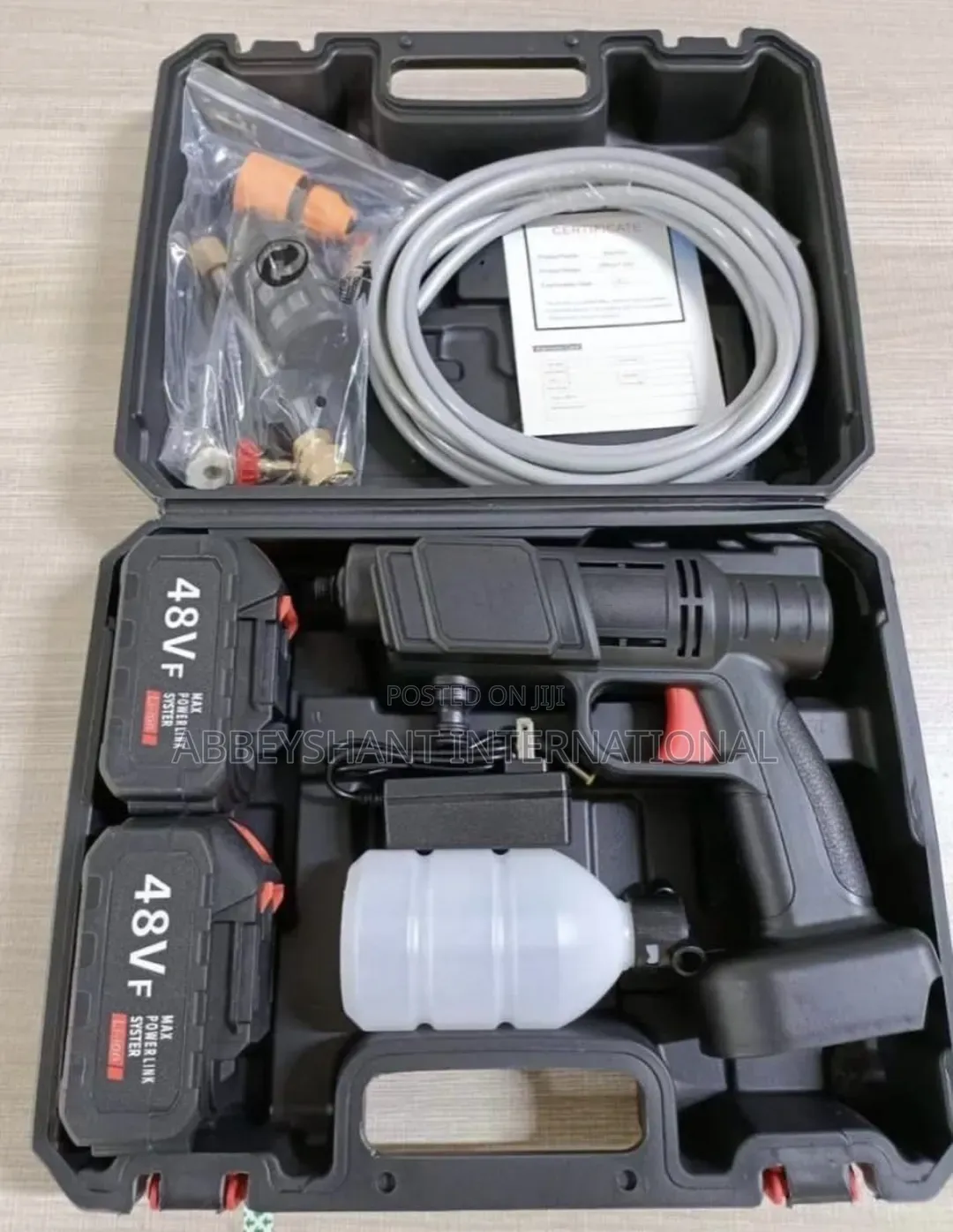 Portable High-Pressure Car Washer Kit