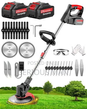 48V Electric Grass Trimmer and Brush Cutter Kit