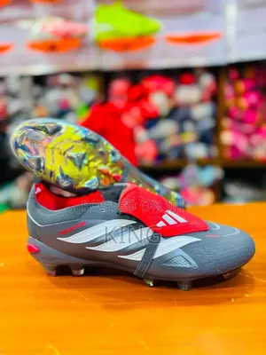 Adidas Predator Elite Fold- Over Tongue FG in the Iron Metallic