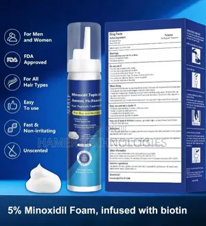 Minoxidil With Biotin Form USA Product