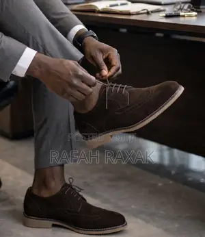 Original Coffee Brown Timberland Suede Formal Oxford Shoes