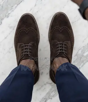Original Coffee Brown Timberland Suede Formal Oxford Shoes