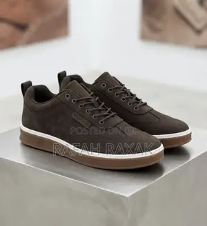 Original Dark Brown Timberland Low -Top Casual Leather Sneakers
