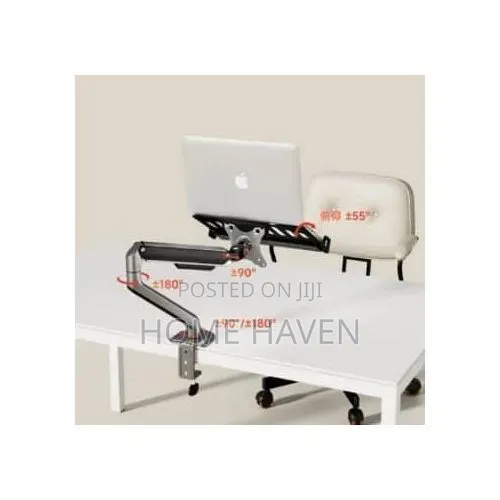 Fully Adjustable Gas Spring Monitor Arm Desk Mount