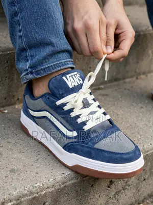 Original Blue/Grey Vans Hylane Chunky Sneakers