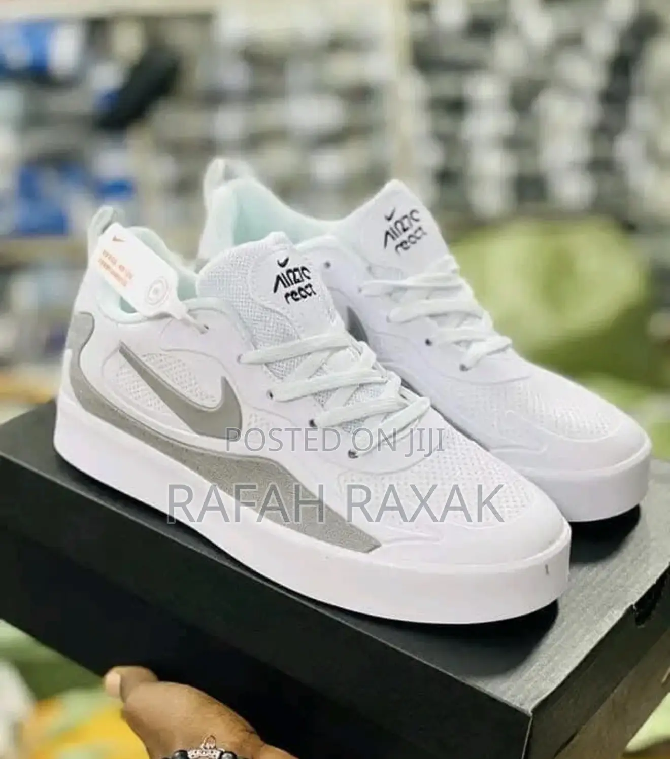 Original Nike Air Zoom React Ace White Sneakers