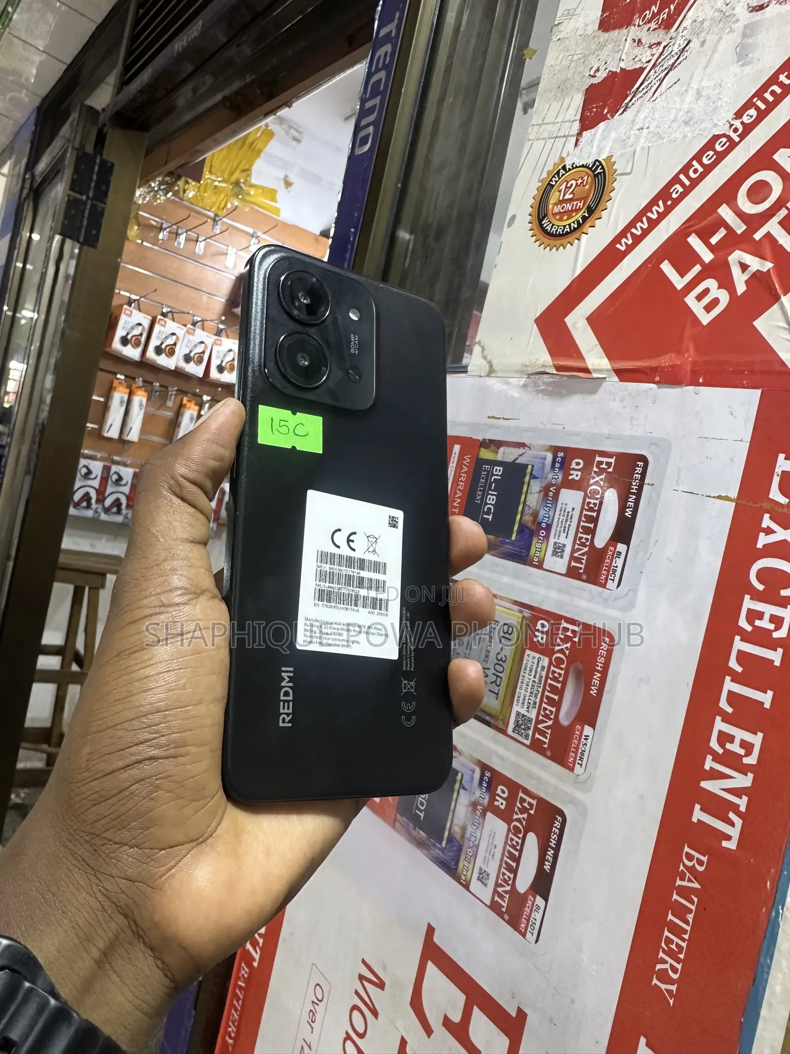 Xiaomi Redmi 15C 256 GB Black