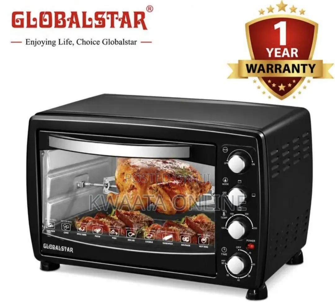 38L Globalstar Electric Oven With Rotisserie - Convection Function