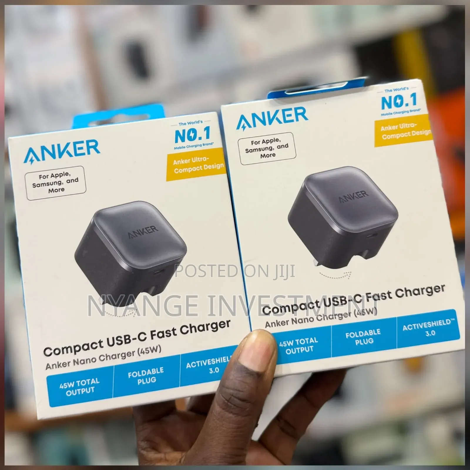 Anker Nano Charger (45W), an Ultra-Compact USB-C Fast Charger
