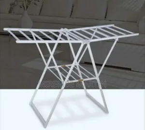 Versatile Folding Stainless Steel Laundry Drying Rack