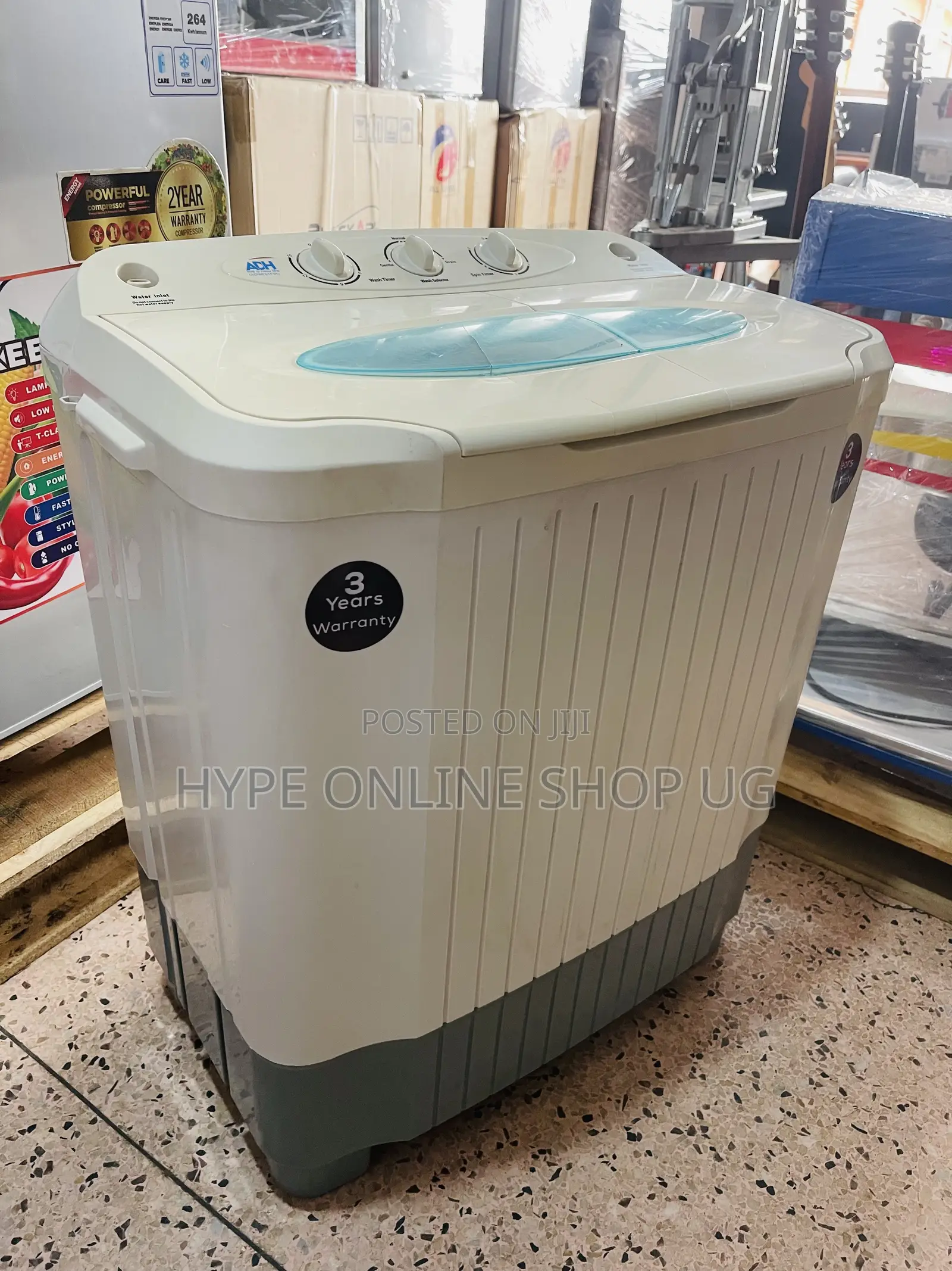 Imported Used Adh 5kgs Twinturb Washing Machine
