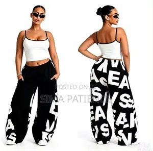 2pcs Sweater Pant Plus Sleeveless Input