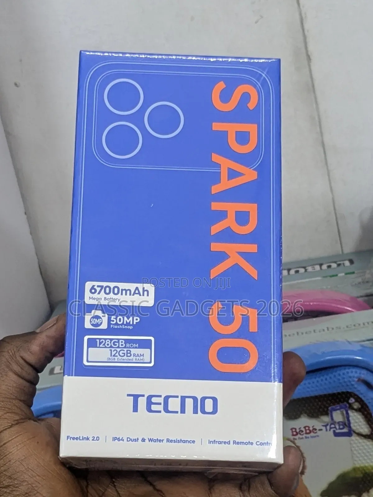 New Tecno Spark 50 128 GB Black