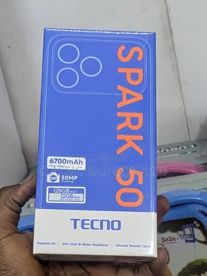 New Tecno Spark 50 128 GB Black