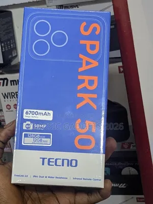 New Tecno Spark 50 128 GB Black