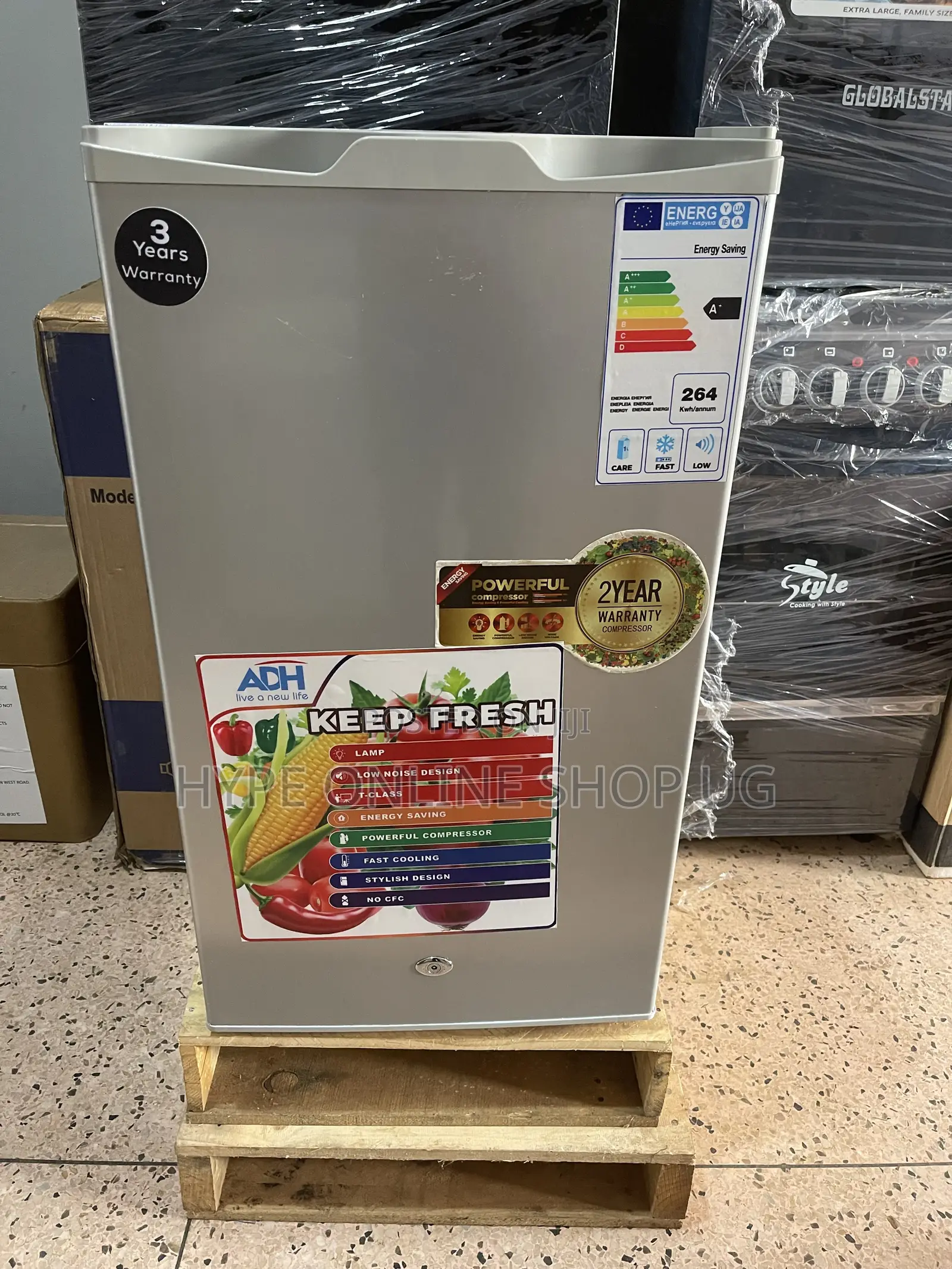 Energy-Saving,3yr Warranty Adh Imported Used 120L Refrigerator