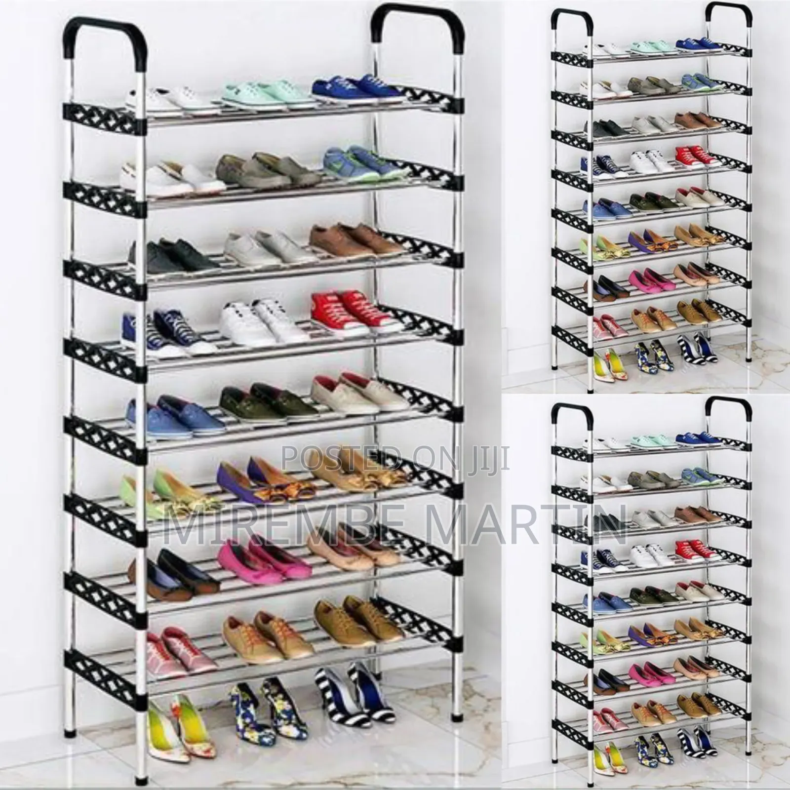 8-Tier Space-Saving Shoe Rack