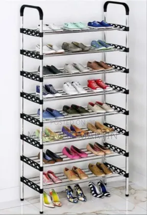 8-Tier Space-Saving Shoe Rack