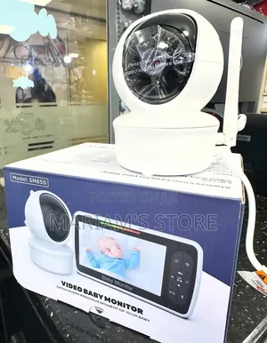 Baby Monitor Features a Motorized Rotating Wireless Camera