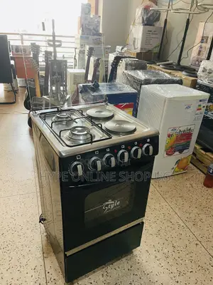 Imported Used 2+2,electric and Ga, Style Standing Cooker