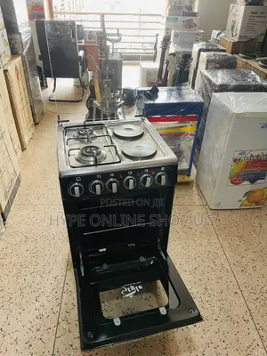 Imported Used 2+2,electric and Ga, Style Standing Cooker