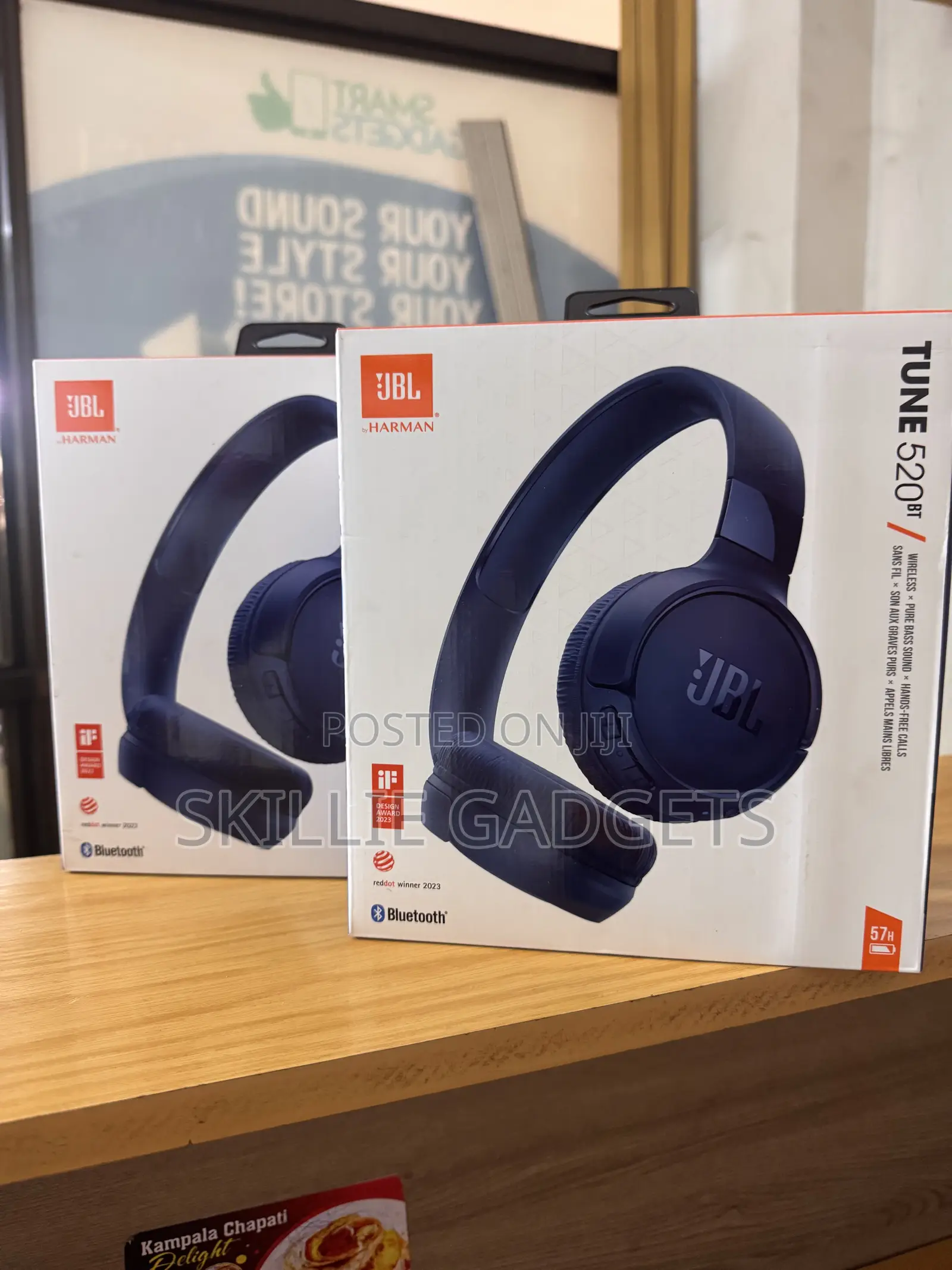 Headsets JBL Tune 520 Wireless Bt / Pure Bass Sound