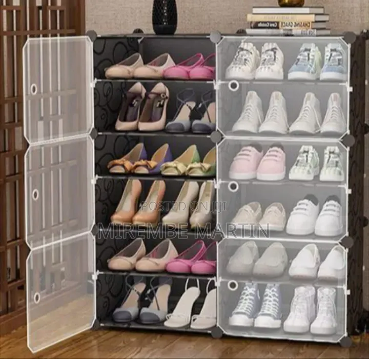 Portable Plastic Shoe Rack
