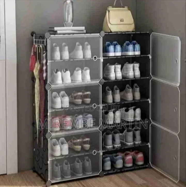 Portable Plastic Shoe Rack