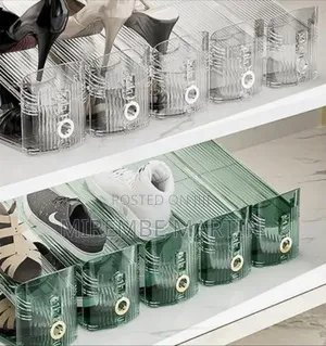 Adjustable Stackable Shoe Rack Organizer for Space-Saving Storage