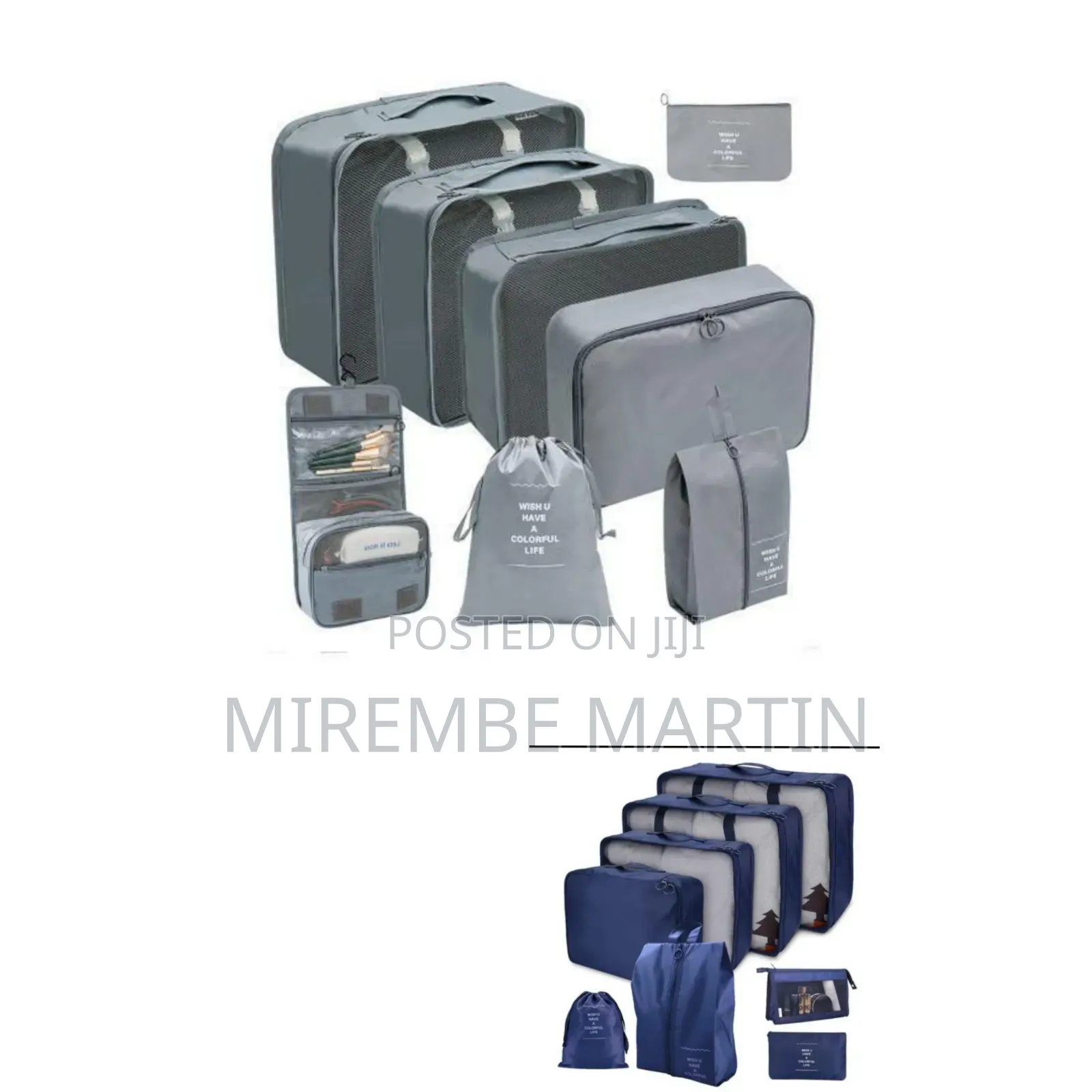 Travel Packing Organizer Set