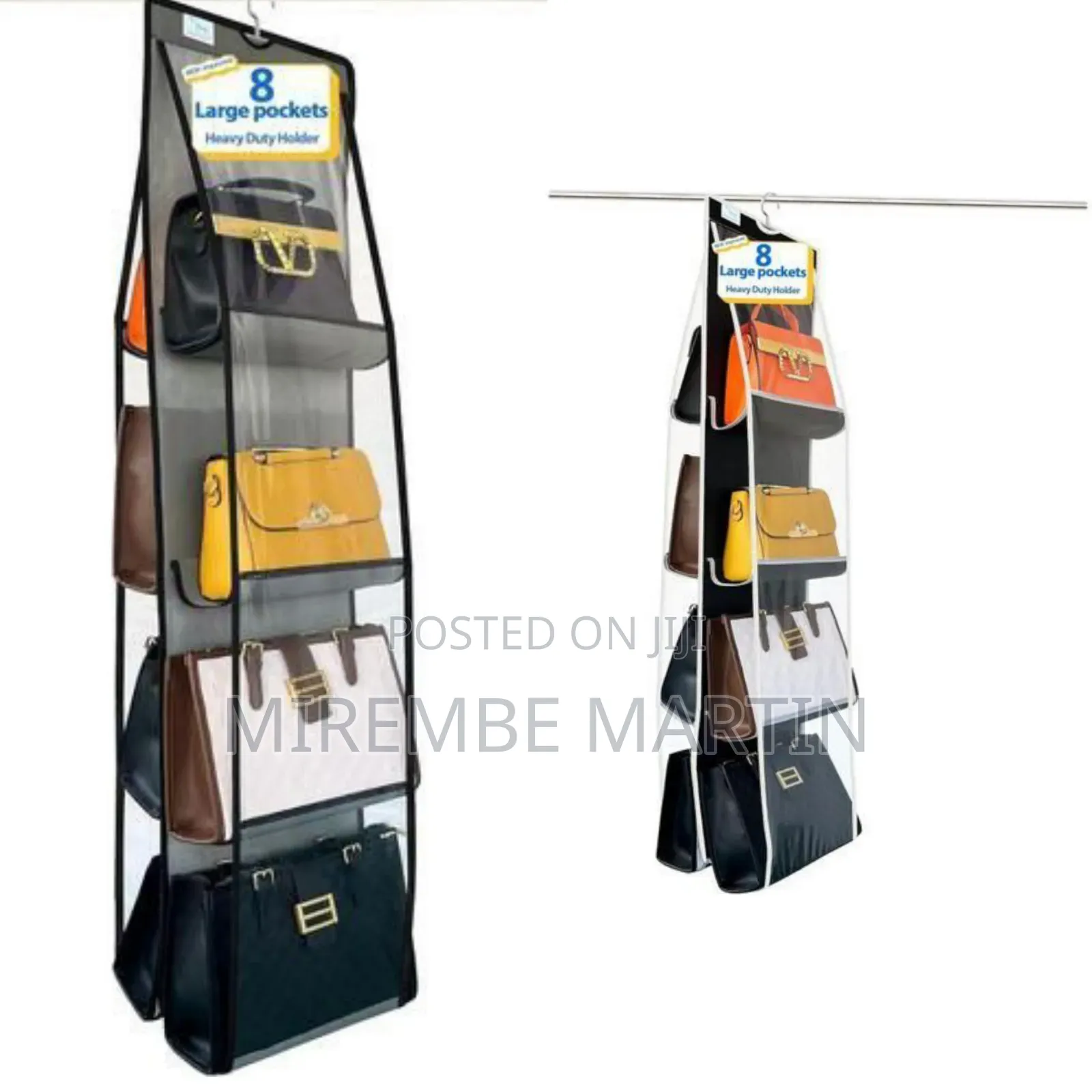Heavy Duty Hanging Purse Organizer