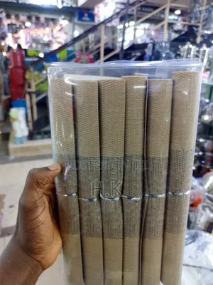 6pcs Woven Beige PVC Placemats