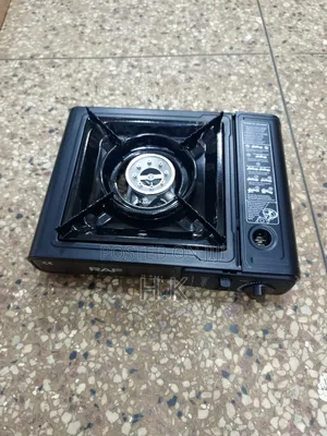 Black Single-Burner RAF R-8111 Portable Gas Stove