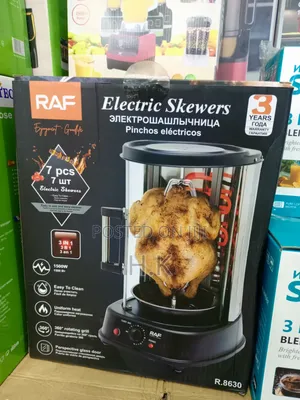 RAF R.8630 Electric Skewers and Rotisserie Grill