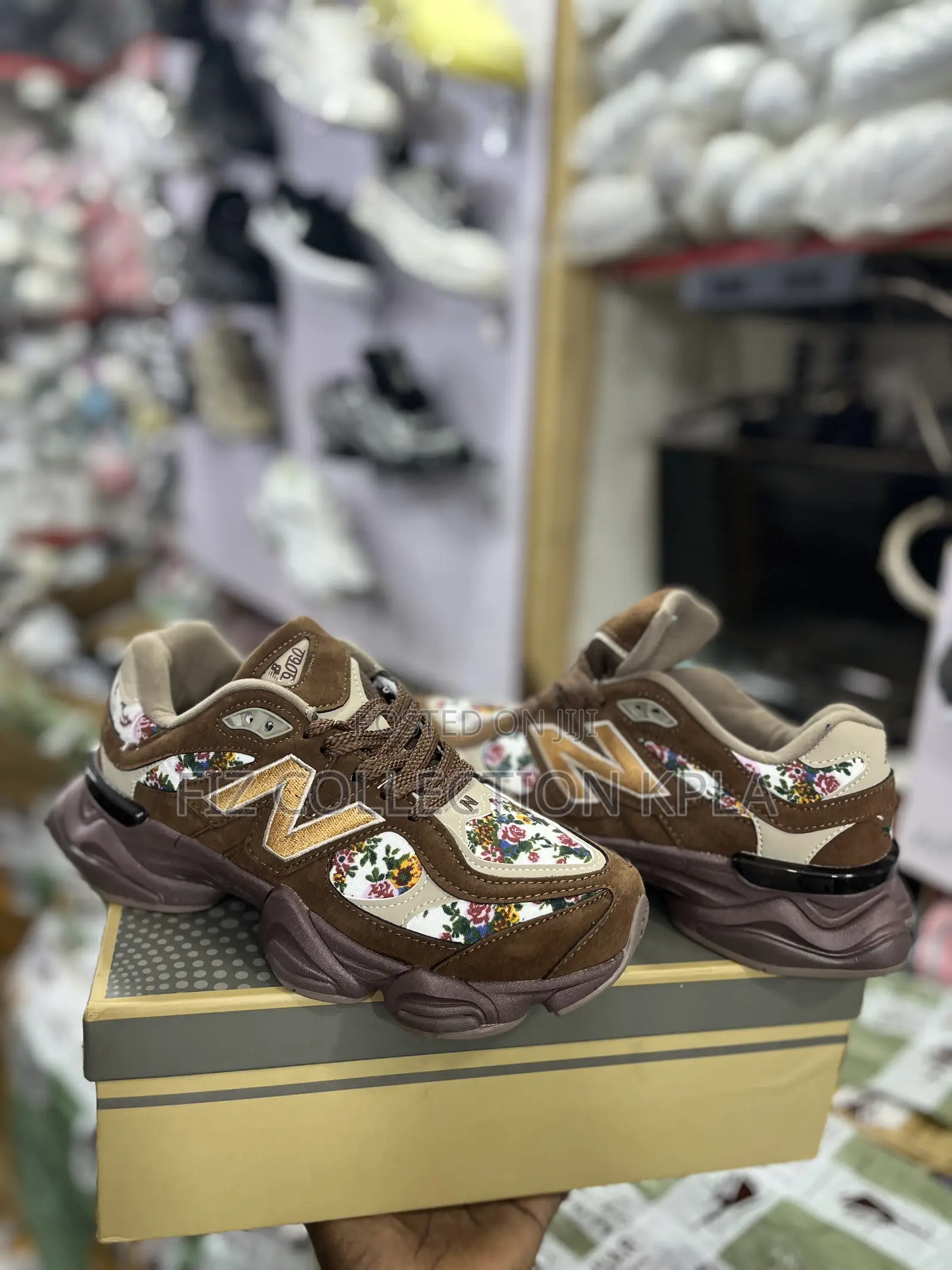 Original New Balance 9060 Atmos Pink Timeless Beauty Sneakers