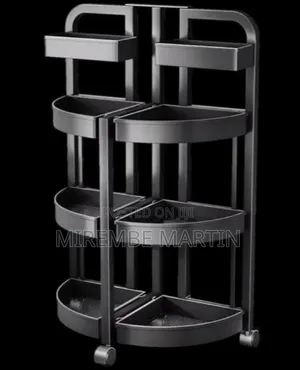 4-Tier Rolling Kitchen Storage Rack