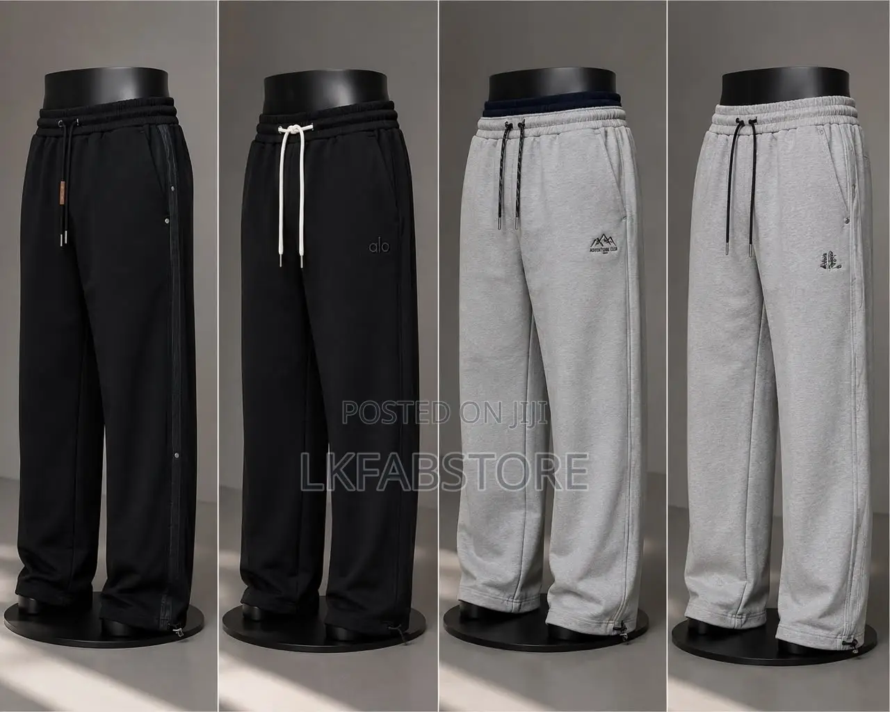 Unique Men’s Wide Sweater Pants
