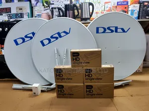 DStv HD Single View Decoder and Satellite Dish
