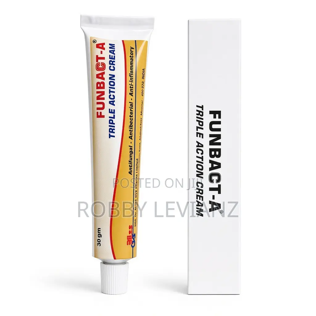 FUNBACT CREAM (For Removal of Ring Worms and All Skin Infections)